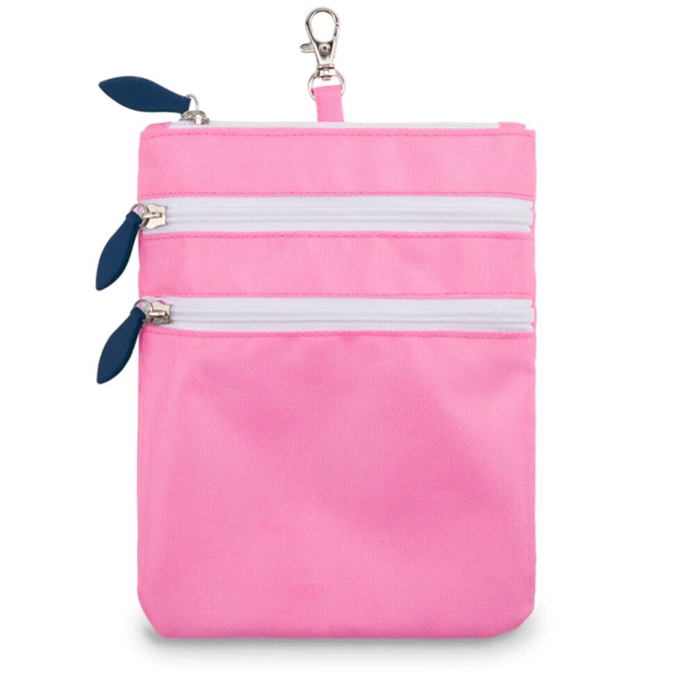 Zip pouch carry-all // NWT